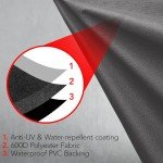 Heavy Duty 58 Inch BBQ Grill Cover