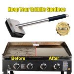 Bristle-Free Grill Brush with Replaceable Scraper Head