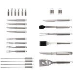 Dr. Camp 26-Piece Stainless Steel BBQ Grill Set