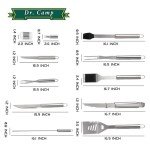 Dr. Camp 26-Piece Stainless Steel BBQ Grill Set