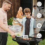 Stainless Steel BBQ Griddle Accessories Kit (3PCS)