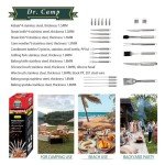 Dr. Camp 26-Piece Stainless Steel BBQ Grill Set