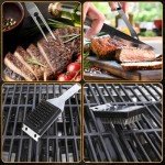 16-Inch Stainless Steel BBQ Tool Set