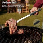 Stainless Steel BBQ Griddle Accessories Kit (3PCS)