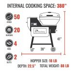 recteq Bullseye Deluxe WiFi Pellet Grill