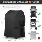 Premium 40-Inch Heavy Duty BBQ Grill Cover