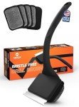 Bristle-Free Grill Brush with 5 Replacement Heads