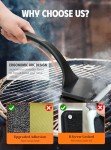 Bristle-Free Grill Brush with 5 Replacement Heads