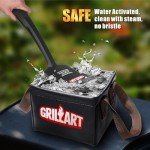 Bristle-Free Grill Brush with Replacement Head