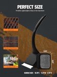 Bristle-Free Grill Brush with 5 Replacement Heads