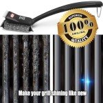 Bristle-Free Grill Brush with Replacement Head