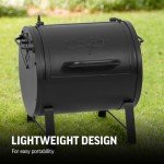 Char-Griller Portable Charcoal Grill with Side Fire Box