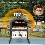 Portable Stainless Steel Outdoor Pizza Oven with Cover