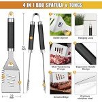 38-Piece Stainless Steel BBQ Grill Tools Set