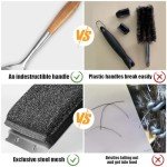 XUDAKAIXIN Bristle-Free Grill Brush with Replacement Head