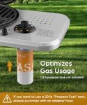 Joy Pebble Portable 15,000 BTU Gas Grill