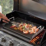 Utheer Nonstick Griddle for Gas and Charcoal Grills