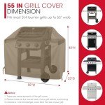 Unicook 55 Inch Heavy Duty BBQ Grill Cover