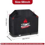 Heavy-Duty Outdoor BBQ Grill Cover – Waterproof & UV-Resistant