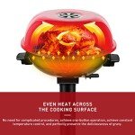 Techwood 1600W Electric BBQ Grill for 15 Servings
