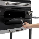 Royal Gourmet 24-Inch Charcoal Grill & Smoker