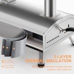 PolarcoForgeco 12-Inch Outdoor Pizza Oven