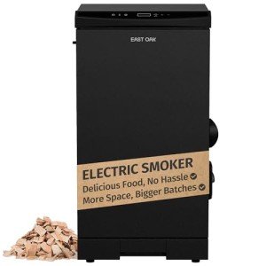 EAST OAK 30-Inch Outdoor Electric Smoker with Racks