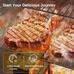 EAST OAK 30-Inch Outdoor Electric Smoker with Racks