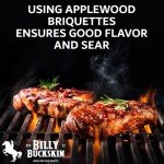 Oak & Applewood Charcoal Briquettes for BBQ
