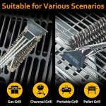 BBQcuker 18" Grill Brush with Scraper