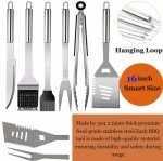 31-Piece BBQ Grill Accessories Set with Apron