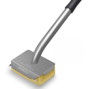 Bristle-Free Steam Grill Brush with Replaceable Head