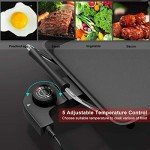 HAPPYGRILL Nonstick Electric Griddle for BBQ Fun