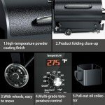 KingChii Portable Electric Wood Pellet Grill & Smoker