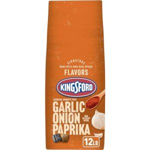 Kingsford Garlic & Onion BBQ Charcoal Briquettes 12 lbs