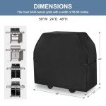 Heavy Duty 58-Inch BBQ Grill Cover, Waterproof