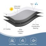 Heavy Duty 58-Inch BBQ Grill Cover, Waterproof