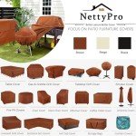 Heavy-Duty Waterproof BBQ Grill Cover, 56 Inch