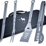 KONA 18" BBQ Grill Tools Set with Case