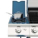 Royal Gourmet 5-Burner Propane Gas Grill, Blue
