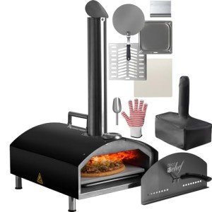 Deco Chef 2-in-1 Outdoor Pizza Oven & Grill