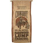Cowboy Natural Hardwood Lump Charcoal Briquettes - 20 lbs