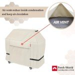 Premium Waterproof BBQ Grill Cover - 58" x 24" x 46