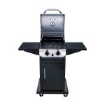 2-Burner Propane Grill with Grease Tray & Gauge