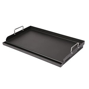 25" Pre-Seasoned Cast Iron Griddle for Grills