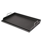 25" Pre-Seasoned Cast Iron Griddle for Grills