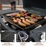 Portable Propane Gas Grill for Camping and Patio