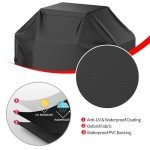 Waterproof BBQ Grill Cover with Adjustable Straps, 65