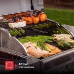 Nexgrill Deluxe 2-Burner Gas Grill with Side Table