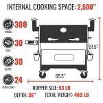 recteq RT-2500 BFG Wi-Fi Pellet Grill & Smoker
